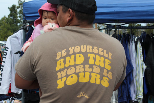 Be Yourself and the World is Yours - The Story Behind Our First Garage Tee