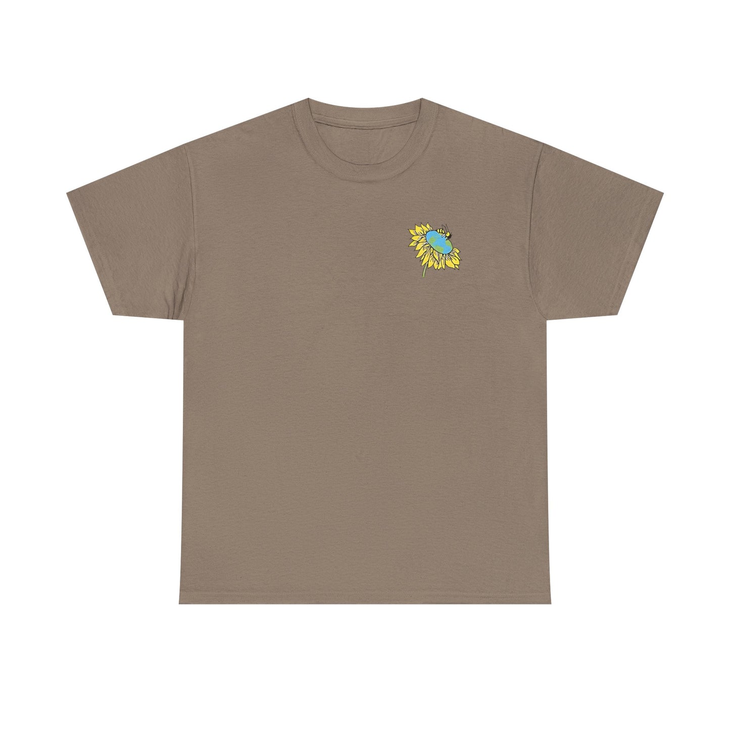 Be Yourself And The World is Yours Graphic Unisex Heavy Cotton Tee