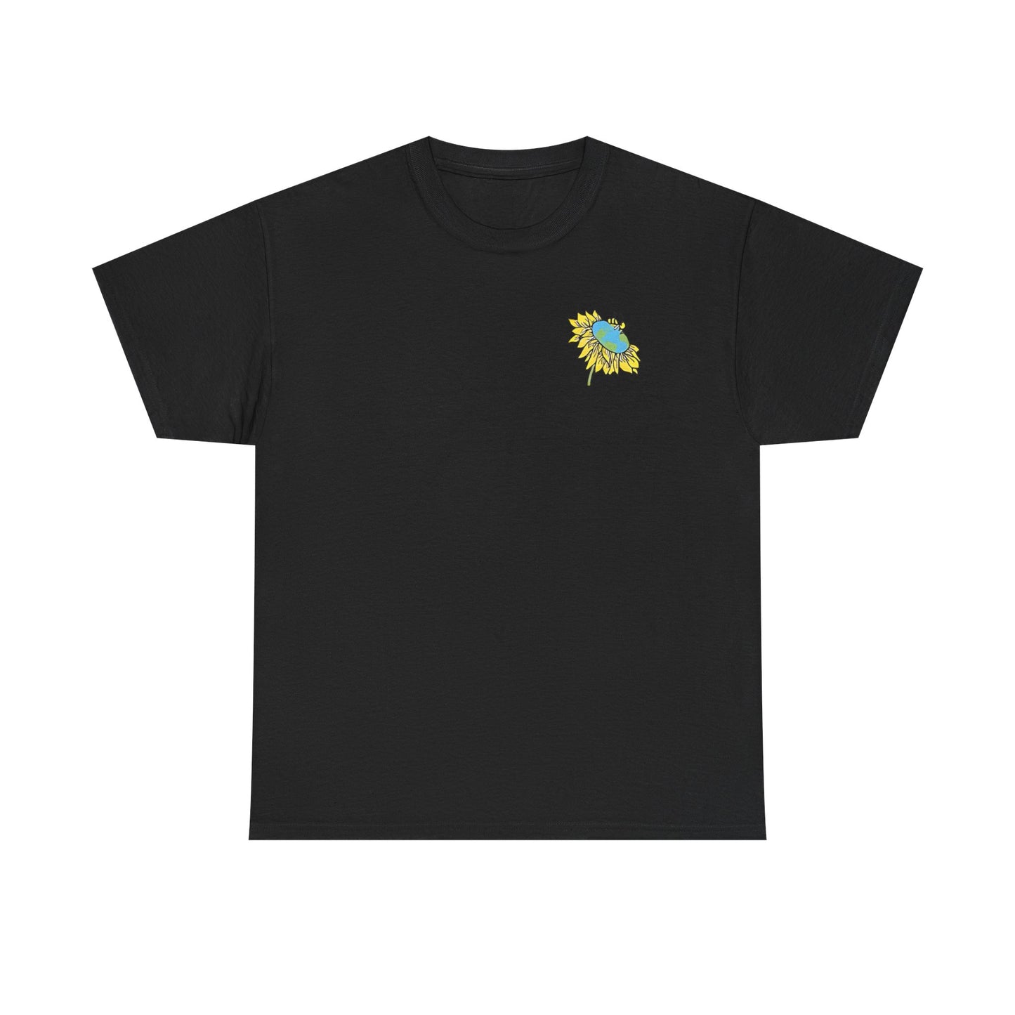 Be Yourself And The World is Yours Graphic Unisex Heavy Cotton Tee